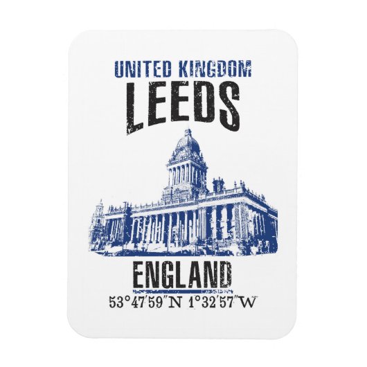 Leeds Magneet (Verticaal)