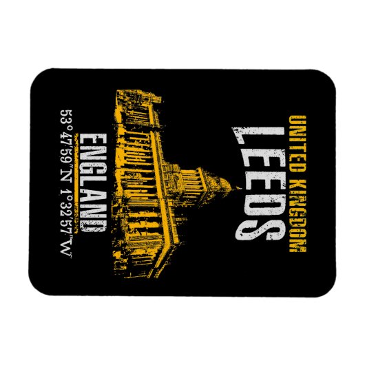 Leeds Magneet (Horizontaal)