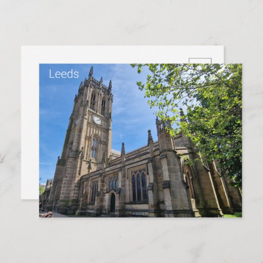 Leeds Minster Briefkaart (Voorkant / Achterkant)