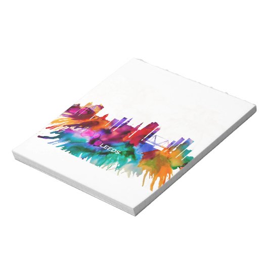 Leeds Skyline Notitieblok (Linkerzijde)