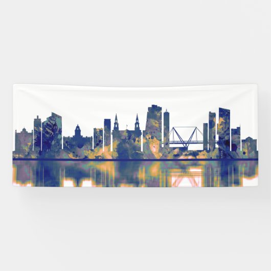 Leeds Skyline Spandoek (Horizontaal)