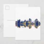 Leeds Skyline Uitnodiging Briefkaart (Voorkant / Achterkant)