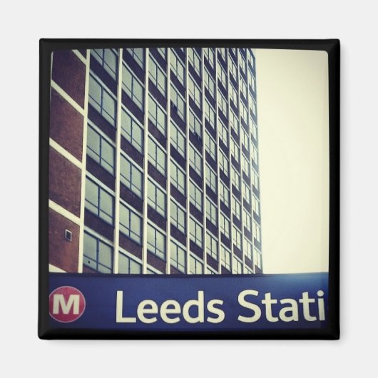 Leeds Station Magnet (Voorkant)