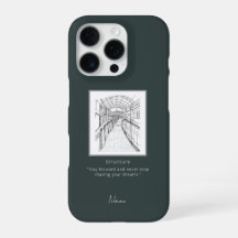 Leeds Tone Sketch iPhone case