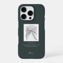 Leeds Tone Sketch iPhone case 16 Pro Hoesje