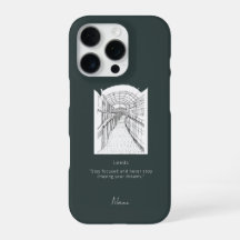 Leeds Tone Sketch iPhone case
