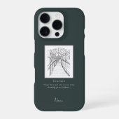 Leeds Tone Sketch iPhone case iPhone Hoesje (Achterkant)
