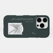 Leeds Tone Sketch iPhone case iPhone Hoesje (Achterkant horizontaal)