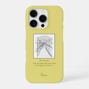 Leeds Tone Sketch iPhone hoesje iPhone 16 Pro Hoesje