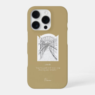 Leeds Tone Sketch iPhone hoesje iPhone 16 Pro Hoesje