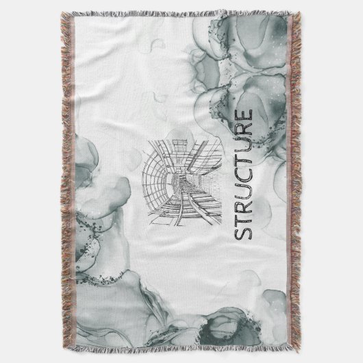 Leeds Tone Waterverf Deken (Voorkant Verticaal)