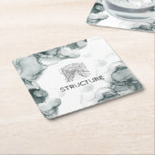 Leeds Tone Waterverf Kartonnen Onderzetters (Schuin)