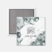 Leeds Tone Waterverf Magneet (Voorkant / Achterkant)