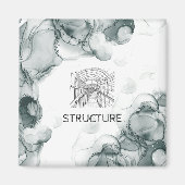 Leeds Tone Waterverf Magneet (Voorkant)