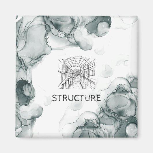 Leeds Tone Waterverf Magneet (Voorkant)