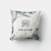 Leeds Tone Waterverf Sierkussen (Voorkant)