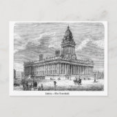 Leeds Townhall Briefkaart (Voorkant)