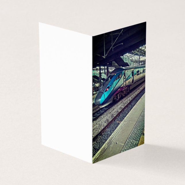 Leeds-trein Kaart (Buitenkant)