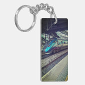 Leeds-trein Sleutelhanger (Voorkant Links)