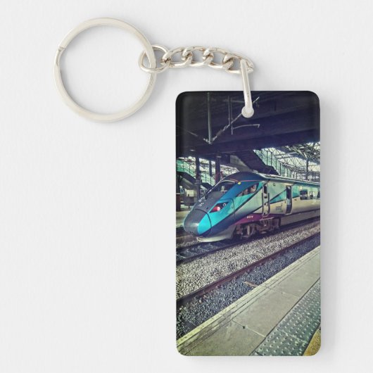 Leeds-trein Sleutelhanger (Voorkant)