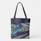 Leeds-trein Tote Bag (Achterkant)
