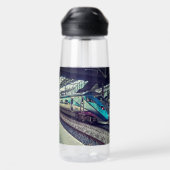 Leeds-trein Waterfles (Achterkant)