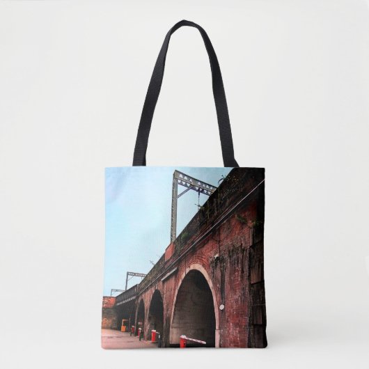 Leeds treinbrug tote bag (Voorkant)