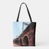Leeds treinbrug tote bag (Achterkant)
