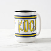 Leeds United , I Love Koch 15oz Mok - Leeds fan (Voorkant rechts)