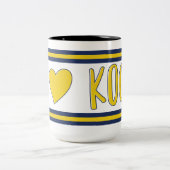 Leeds United , I Love Koch 15oz Mok - Leeds fan (Center)
