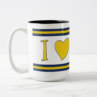 Leeds United , I Love Koch 15oz Mok - Leeds fan