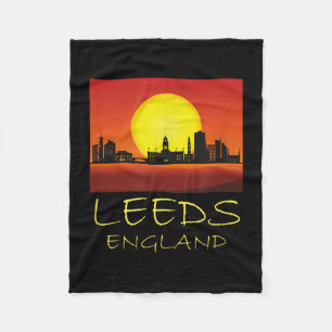 Leeds Yorkshire Engeland Verenigd Koninkrijk Brits Fleece Deken
