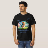 "Leef..." Aanpasbare Heren- T-shirt (Voorkant volledig)