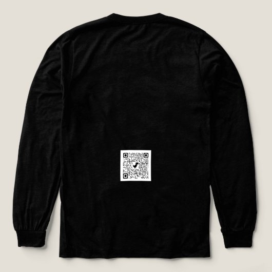 Leef als de wind Tri-Blend shirt (Achterkant)