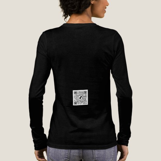 Leef als de wind Tri-Blend shirt (Achterkant)