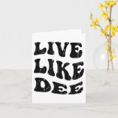 Leef Als Dee, Kankerbewustzijn, Kankerondersteunin Kaart (Gele Bloem)