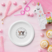 Leef als een hond Blaze Your Trail Papieren Bordje (Feest)