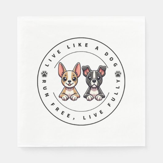 Leef als een hond en ren gratis live servet (Voorkant)