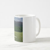 Leef alsof iemand de poort open heeft gelaten koffiemok (Voorkant rechts)