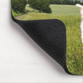 "Leef alsof iemand de poort open heeft gelaten" Muismat (Hoek)