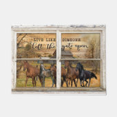 Leef alsof iemand de poort open heeft gelaten, paa deurmat (Voorkant)