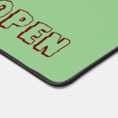 "Leef alsof iemand de poort open heeft gelaten" zi Bureaumat (Hoek)