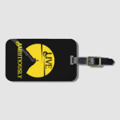 Leef Ambitieus Bagagelabel (Voorkant (horizontaal))