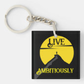 Leef Ambitieus Sleutelhanger (voorkant)