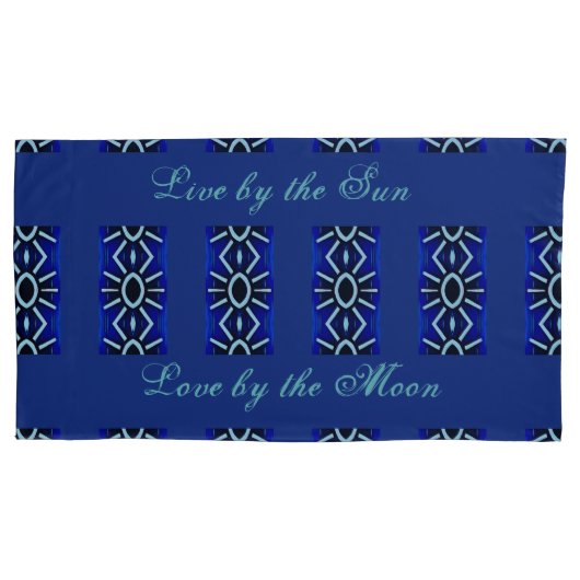 Leef bij de zon, Liefde bij de maan Kussensloop (Voorkant)