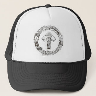 Leef boven de invloed trucker pet
