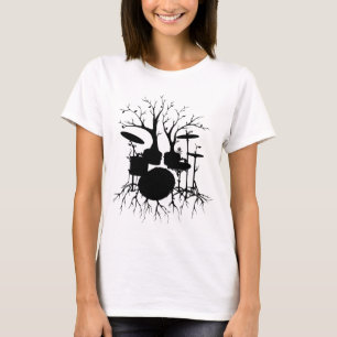 Leef de Beat tot de Tempo van Creation ~ drum 2 T-shirt