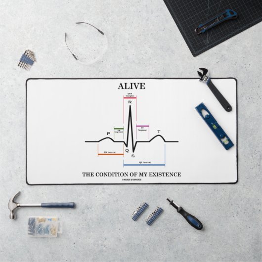 Leef de conditie van mijn bestaan Sinus Rhythm Bureaumat (Werkstation)
