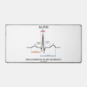 Leef de conditie van mijn bestaan Sinus Rhythm Bureaumat (Voorkant)