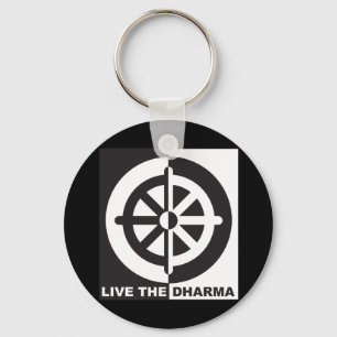 Leef de Dharma Sleutelhanger